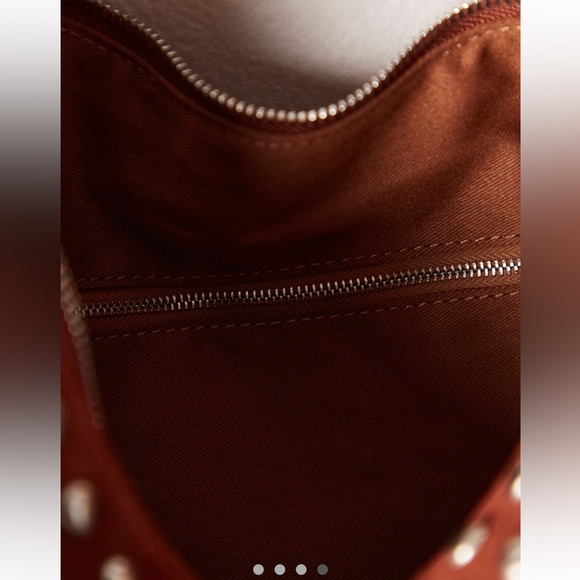 NWT - Understated Leather Studded Bag - Picture 3 of 4